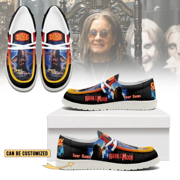 Tubopro Ozzy Osbourne Personalized Hey Dude Shoes For Men And Women