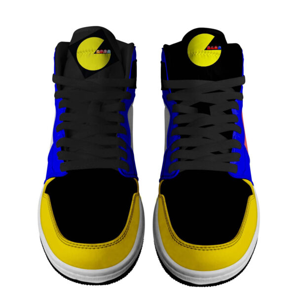 Tubopro Pac-Man AJ1 High Sneakers Shoes For Men And Women - Image 2
