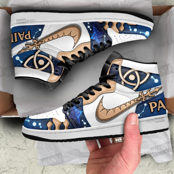 Tubopro Paimon Genshin Impact AJ1 High Sneakers Shoes For Men And Women - Image 3