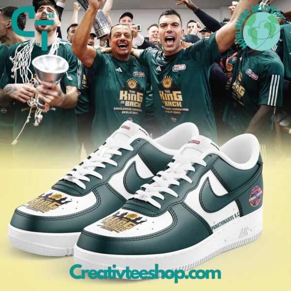 Tubopro Panathinaikos BC Air Low-Top Sneakers Shoes For Men And Women