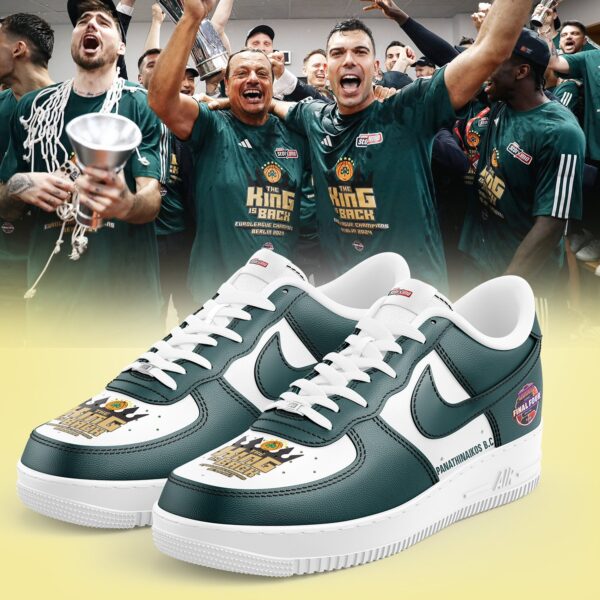 Tubopro Panathinaikos BC Air Low-Top Sneakers Shoes For Men And Women