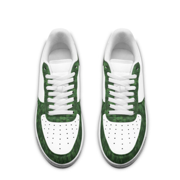 Tubopro Panathinaikos B.C. Air Low-Top Sneakers Shoes For Men And Women - Image 2