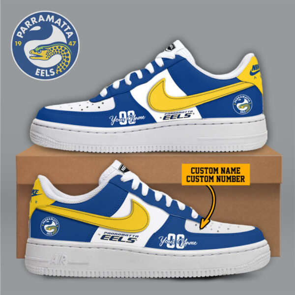 Tubopro Parramatta Eels Air Low-Top Sneakers Shoes For Men And Women - Image 2