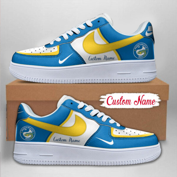 Tubopro Parramatta Eels Air Low-Top Sneakers Shoes For Men And Women - Image 2