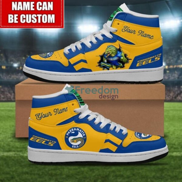 Tubopro Parramatta Eels AJ1 High Sneakers Shoes For Men And Women