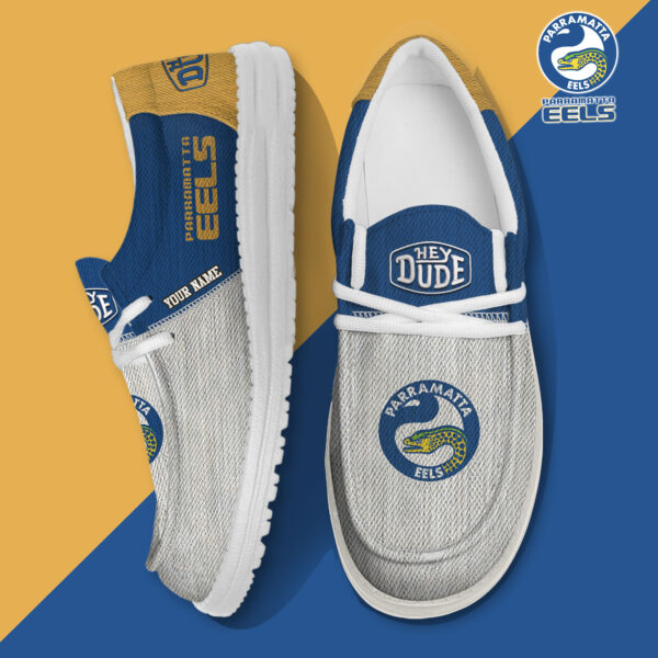 Tubopro Parramatta Eels Personalized Hey Dude Shoes For Men And Women