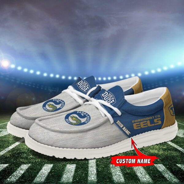 Tubopro Parramatta Eels Personalized Hey Dude Shoes For Men And Women - Image 3