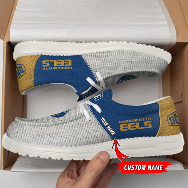 Tubopro Parramatta Eels Personalized Hey Dude Shoes For Men And Women - Image 2