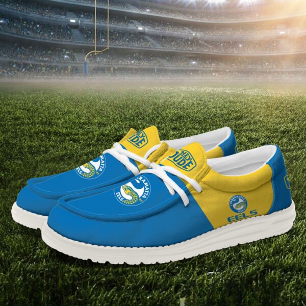Tubopro Parramatta Eels Personalized Hey Dude Shoes For Men And Women - Image 2
