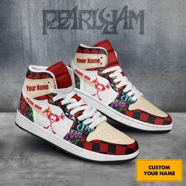 Tubopro Pearl Jam AJ1 High Sneakers Shoes For Men And Women