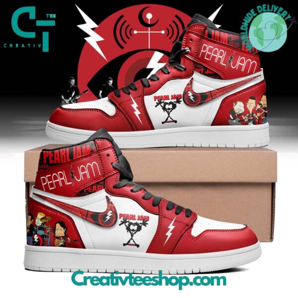 Tubopro Pearl Jam AJ1 High Sneakers Shoes For Men And Women