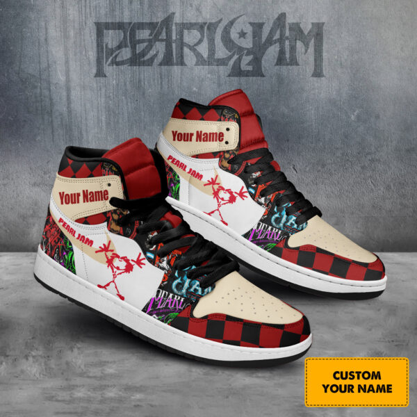 Tubopro Pearl Jam AJ1 High Sneakers Shoes For Men And Women