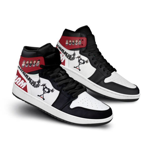 Tubopro Pearl Jam AJ1 High Sneakers Shoes For Men And Women - Image 3
