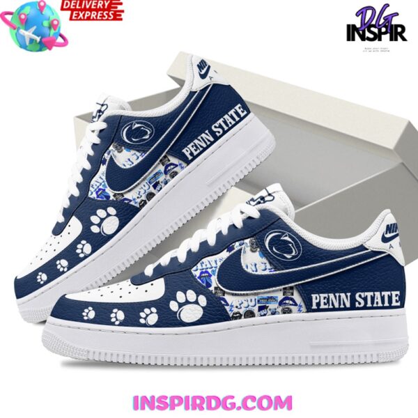 Tubopro Penn State Nittany Lions Air Low-Top Sneakers Shoes For Men And Women - Image 2