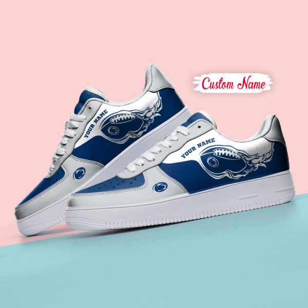 Tubopro Penn State Nittany Lions NCAA Air Low-Top Sneakers Shoes For Men And Women - Image 4