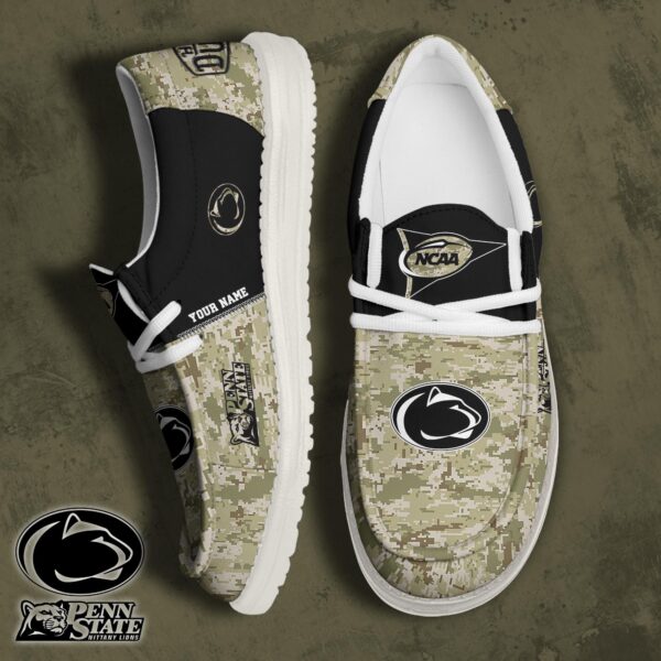 Tubopro Penn State Nittany Lions Personalized Hey Dude Shoes For Men And Women
