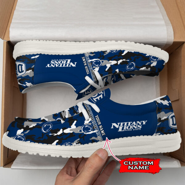 Tubopro Penn State Nittany Lions Personalized Hey Dude Shoes For Men And Women - Image 2