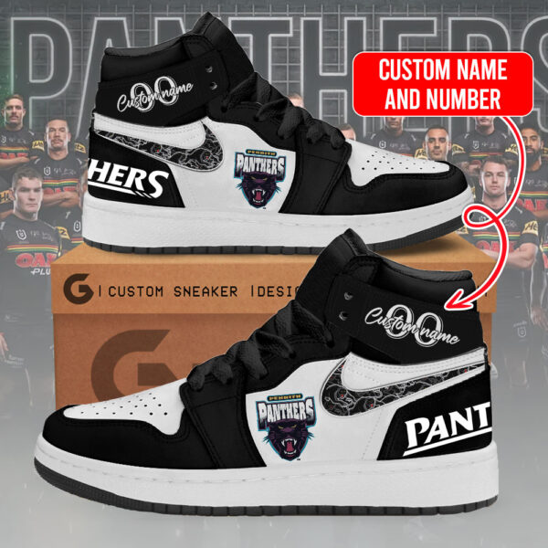 Tubopro Penrith Panthers AJ1 High Sneakers Shoes For Men And Women