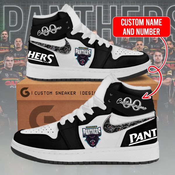 Tubopro Penrith Panthers AJ1 High Sneakers Shoes For Men And Women