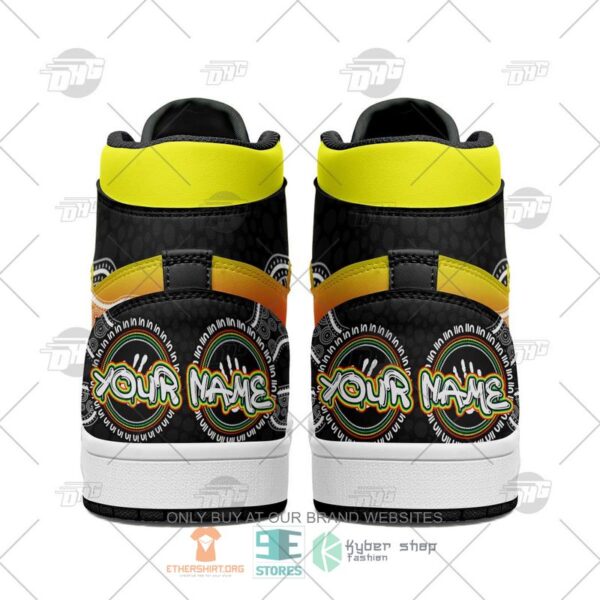 Tubopro Penrith Panthers NRL AJ1 High Sneakers Shoes For Men And Women - Image 3