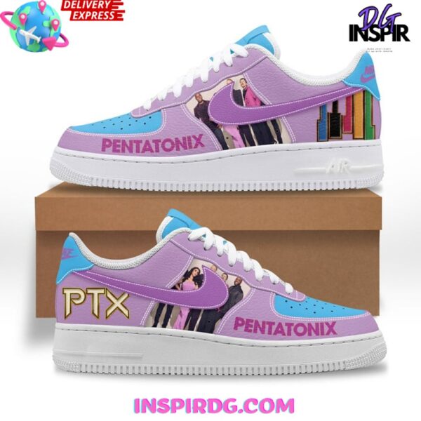 Tubopro Pentatonix Air Low-Top Sneakers Shoes For Men And Women - Image 2