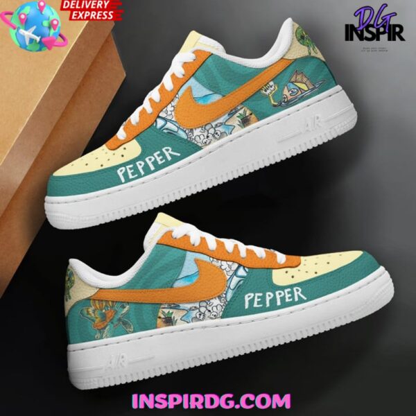 Tubopro Pepper Band Collab Air Low-Top Sneakers Shoes For Men And Women - Image 2