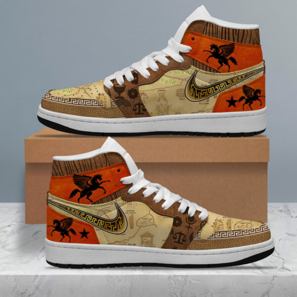 Tubopro Percy Jackson AJ1 High Sneakers Shoes For Men And Women