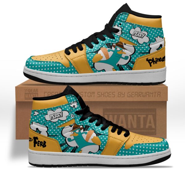 Tubopro Perry AJ1 High Sneakers Shoes For Men And Women - Image 2