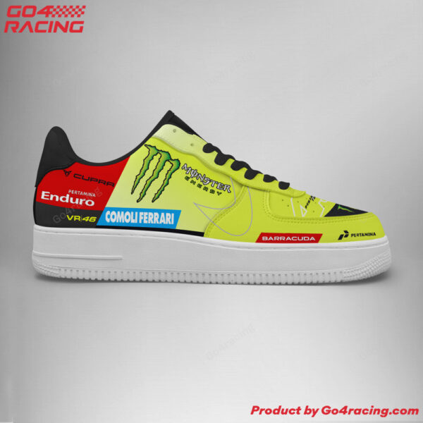 Tubopro Pertamina Enduro VR46 Air Low-Top Sneakers Shoes For Men And Women - Image 3