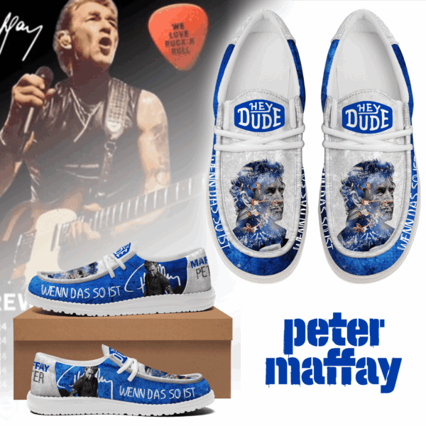 Tubopro Peter Maffay Personalized Hey Dude Shoes For Men And Women
