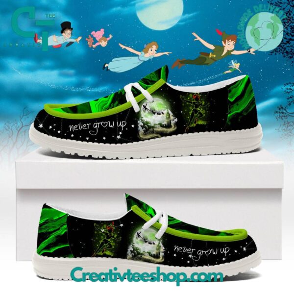 Tubopro Peter Pan Personalized Hey Dude Shoes For Men And Women