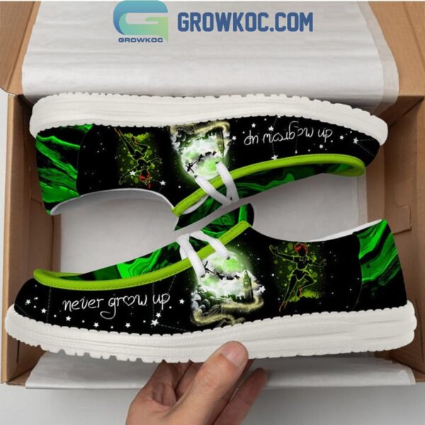 Tubopro Peter Pan Personalized Hey Dude Shoes For Men And Women - Image 5
