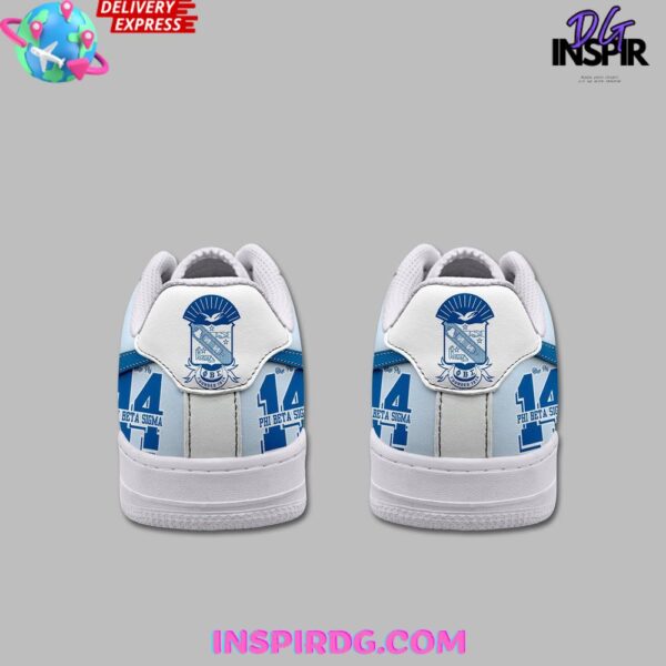 Tubopro Phi Beta Sigma Air Low-Top Sneakers Shoes For Men And Women - Image 3