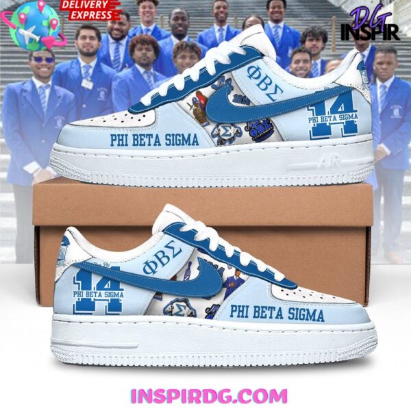 Tubopro Phi Beta Sigma Air Low-Top Sneakers Shoes For Men And Women