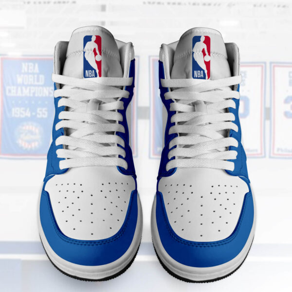 Tubopro Philadelphia 76ers AJ1 High Sneakers Shoes For Men And Women - Image 2