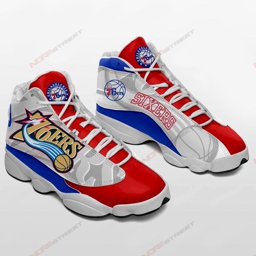 Tubopro Philadelphia 76ers AJ13 Sneakers Shoes For Men And Women