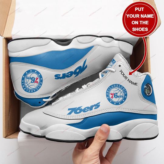 Tubopro Philadelphia 76ers AJ13 Sneakers Shoes For Men And Women
