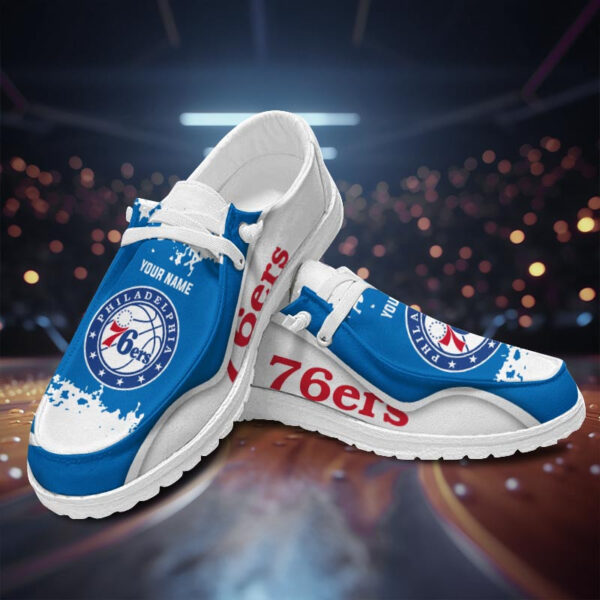 Tubopro Philadelphia 76erss Hey Dude Shoes For Men And Women
