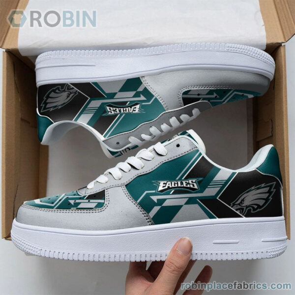 Tubopro Philadelphia Eagles Air Low-Top Sneakers Shoes For Men And Women - Image 3