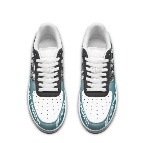 Tubopro Philadelphia Eagles Air Low-Top Sneakers Shoes For Men And Women - Image 3