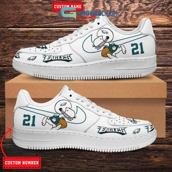 Tubopro Philadelphia Eagles Air Low-Top Sneakers Shoes For Men And Women - Image 2