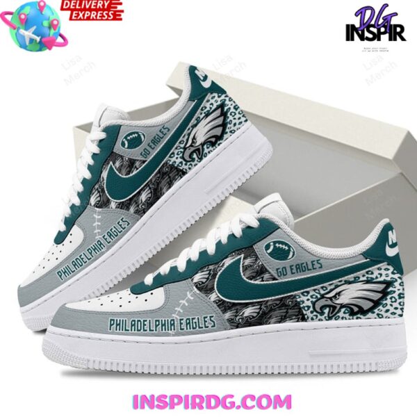 Tubopro Philadelphia Eagles Air Low-Top Sneakers Shoes For Men And Women - Image 2