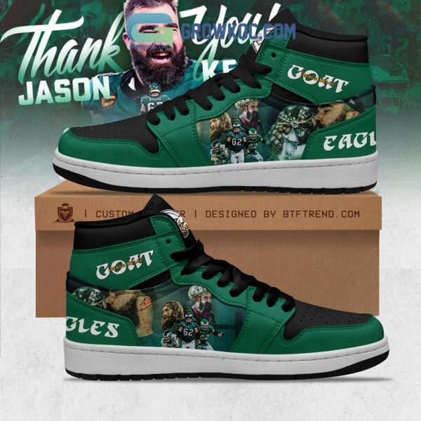 Tubopro Philadelphia Eagles AJ1 High Sneakers Shoes For Men And Women