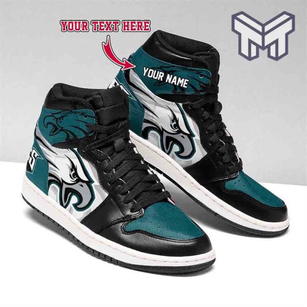 Tubopro Philadelphia Eagles AJ1 High Sneakers Shoes For Men And Women