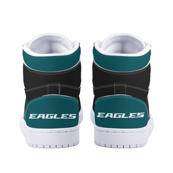 Tubopro Philadelphia Eagles AJ1 High Sneakers Shoes For Men And Women - Image 4