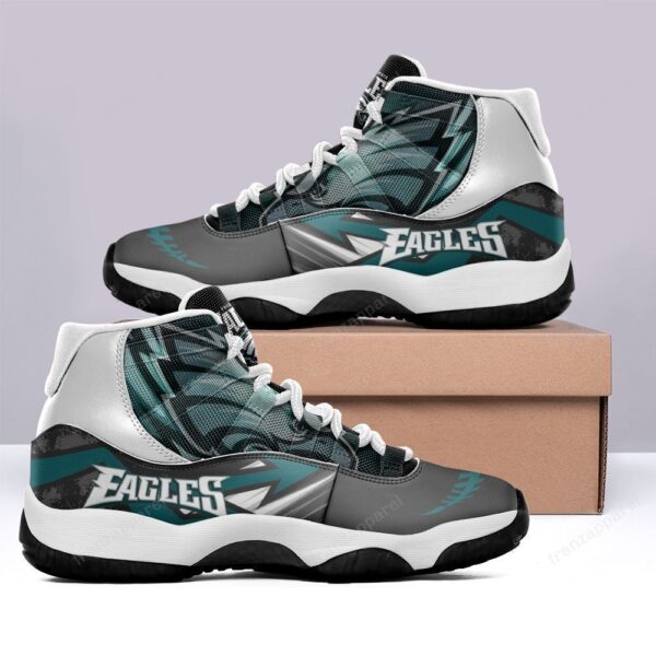 Tubopro Philadelphia Eagles AJ13 Sneakers Shoes For Men And Women