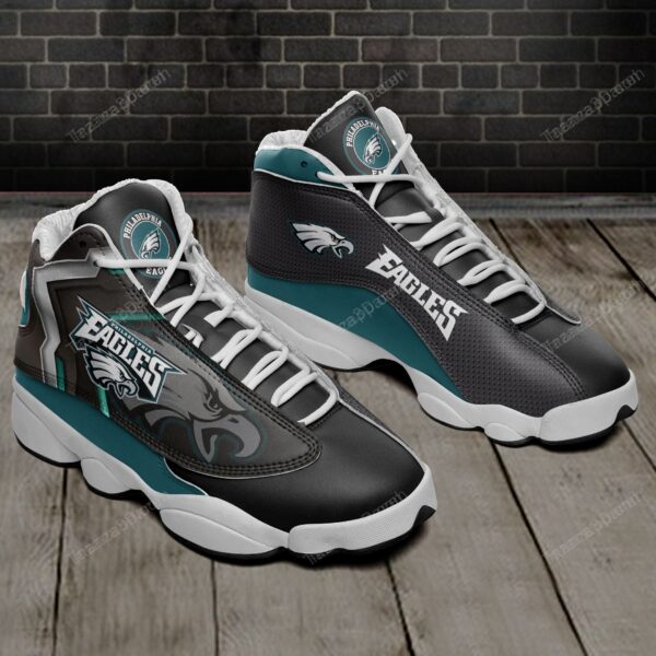 Tubopro Philadelphia Eagles AJ13 Sneakers Shoes For Men And Women