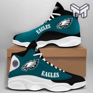 Tubopro Philadelphia Eagles AJ13 Sneakers Shoes For Men And Women
