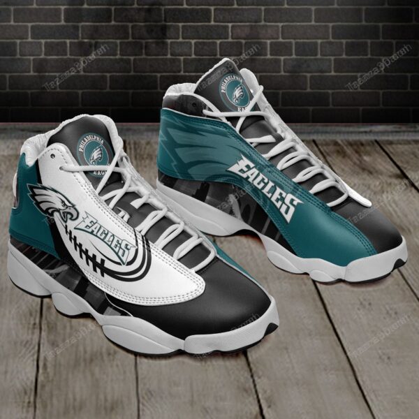 Tubopro Philadelphia Eagles AJ13 Sneakers Shoes For Men And Women