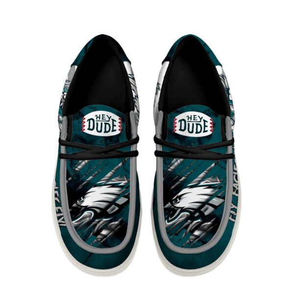 Tubopro Philadelphia Eagles Personalized Hey Dude Shoes For Men And Women - Image 3